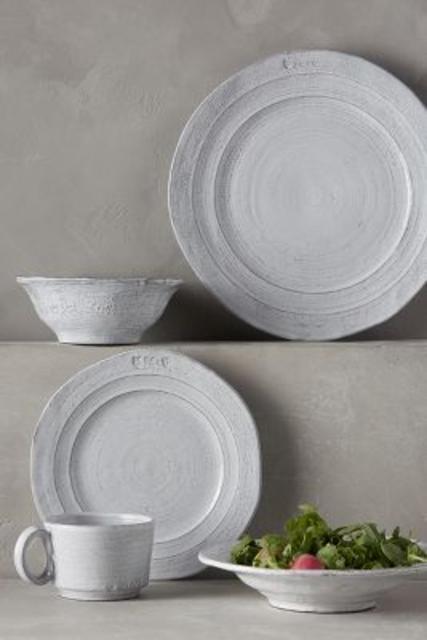 Anthropologie "Glenna" Dinner Plate