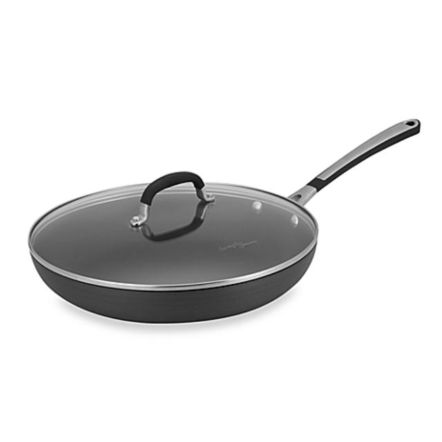 Simply Calphalon® Nonstick 12-Inch Covered Fry Pan