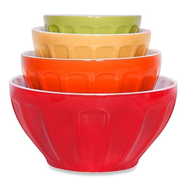 4-Piece Nesting Mixing Bowl Set