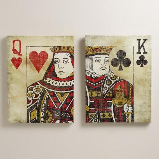 "Playing Cards" by Erin Powley, Set of 2