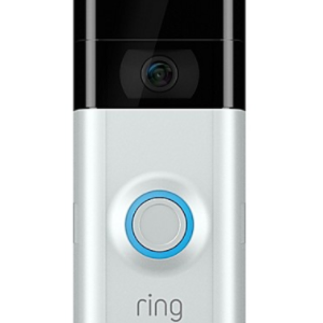 Ring Video Doorbell 2 in Satin Nickel/Venetian