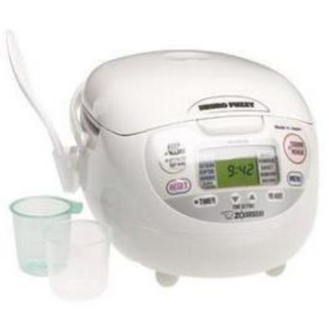 Zojirushi, Made in Japan Neuro Fuzzy Rice Cooker, 5.5-Cup, Premium White