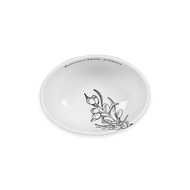 Everyday White® Bistro Black Oval Olive Oil Dipper