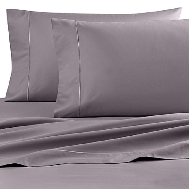 Wamsutta® Finest Sateen 725-Thread-Count King Pillowcase Pair in Grey