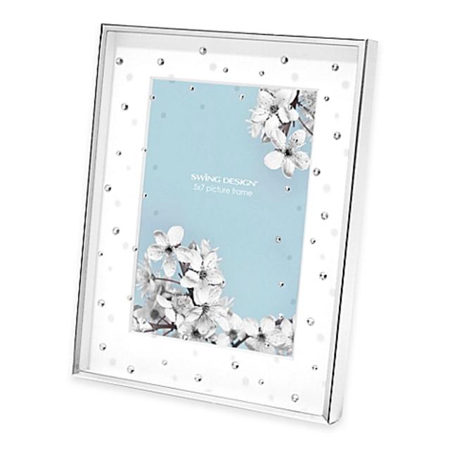 Swing Design™ Celia 5-Inch x 7-Inch Frame in Silver