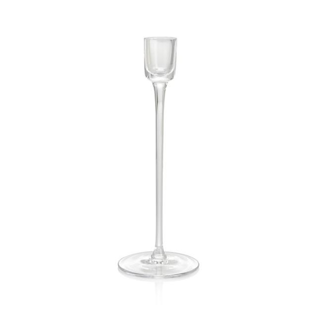 London Glass Taper Candle Holder