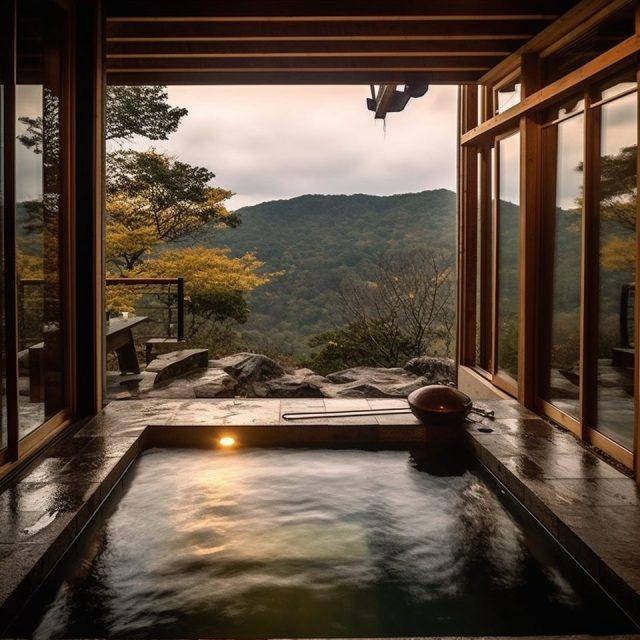 Stays at a Ryokan and Onsen