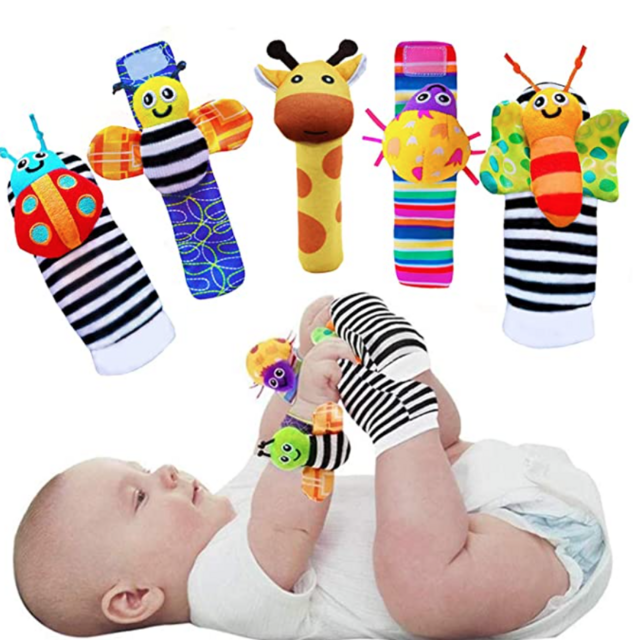 Foot Finders & Wrist Rattles for Infants