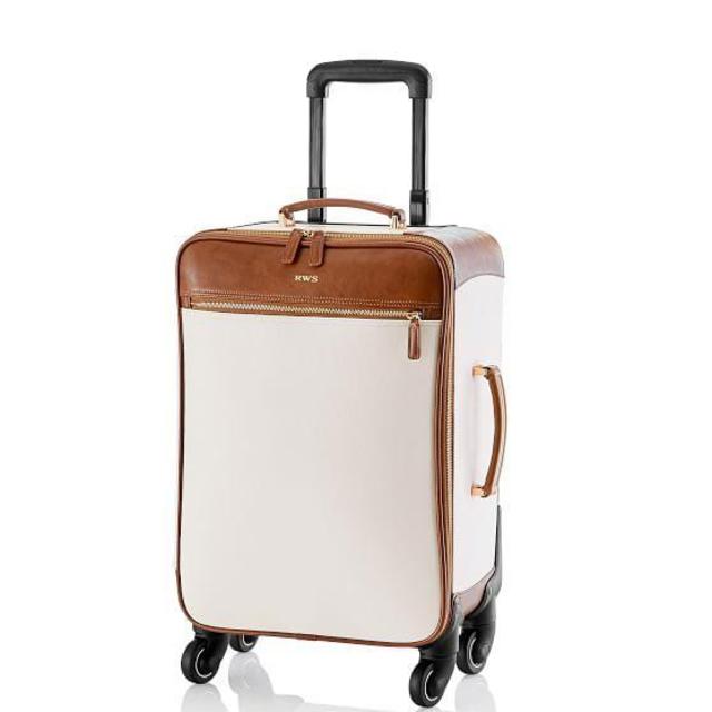 MONOGRAMMED White Concourse Carry-On Spinner: See note below