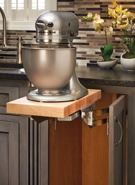 Rev-A-Shelf: Full Height Base Cabinet Heavy Duty Mixer Lift
