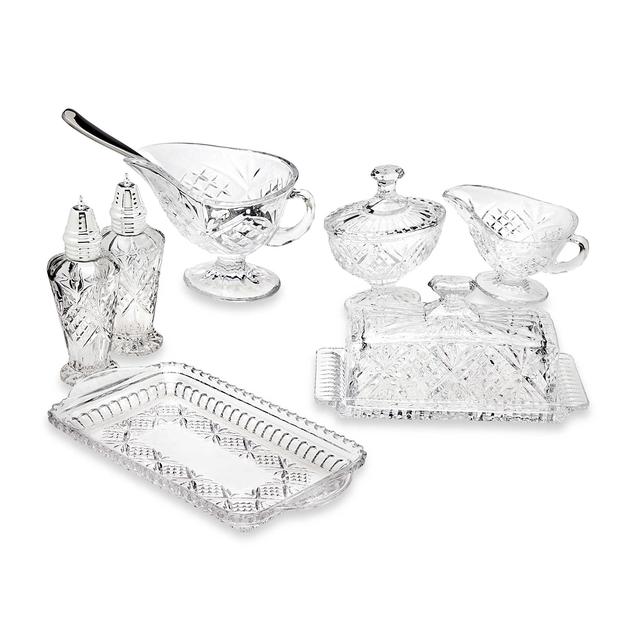 Godinger Dublin 8-Piece Crystal Hostess Set