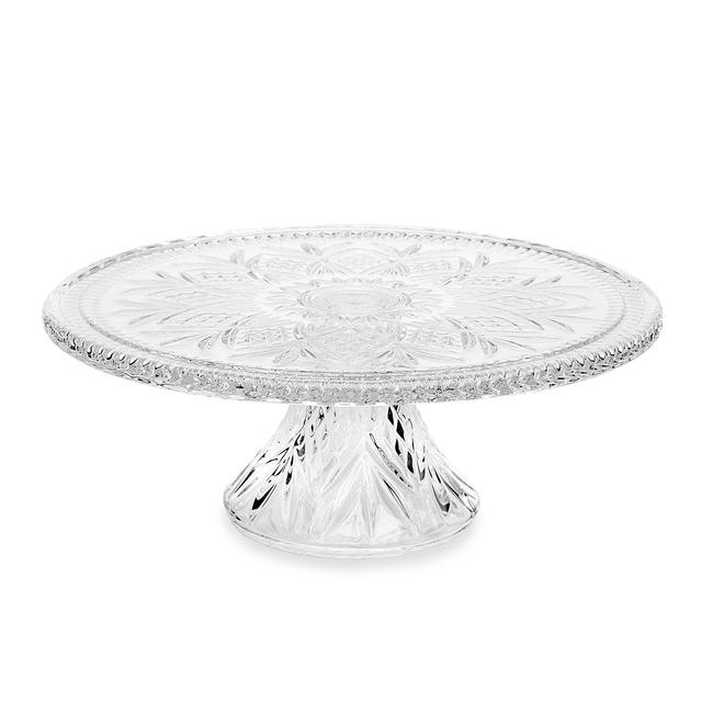 Godinger Dublin Crystal Cake Plate