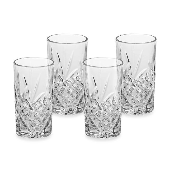 Godinger Dublin 10 oz. Crystal Highball Glasses (Set of 4)