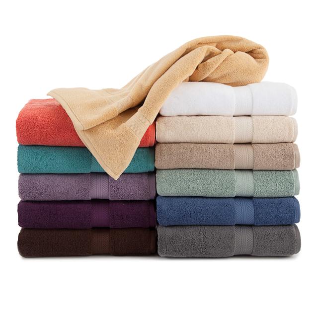 White Abundance 6-Piece Towel and Washcloth Set