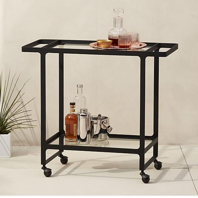 dolce vita outdoor bar cart