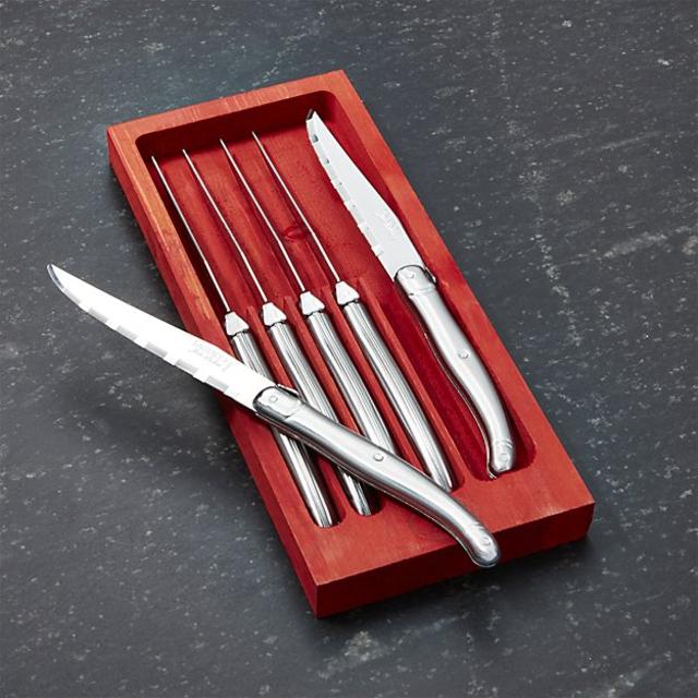 Set of 6 Laguiole ® Stainless Steel Steak Knives