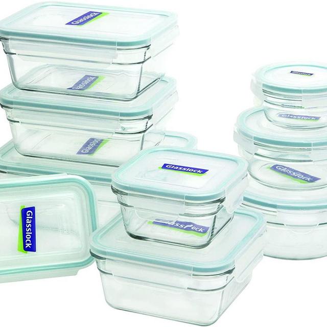 Glasslock 18-Piece Assorted Oven Safe Container Set