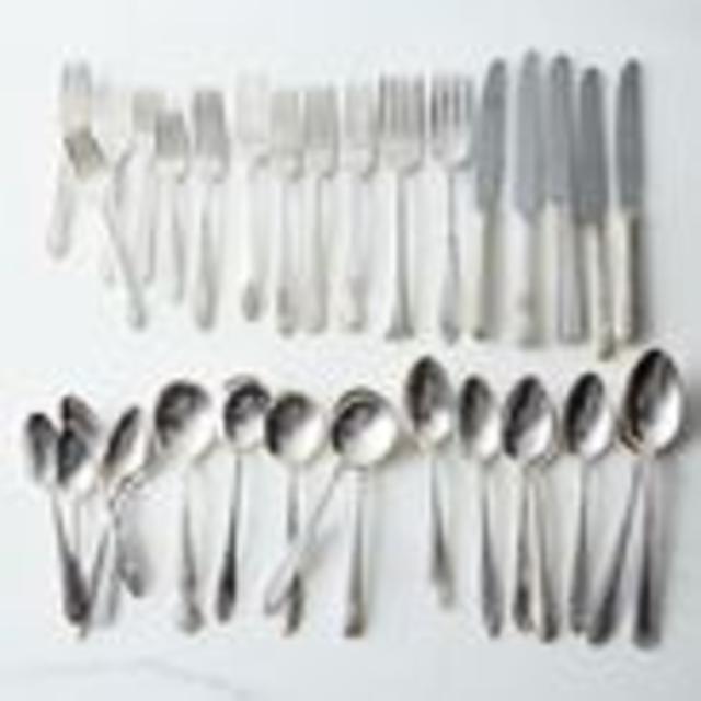 Vintage Silver-Plated Eclectic Flatware