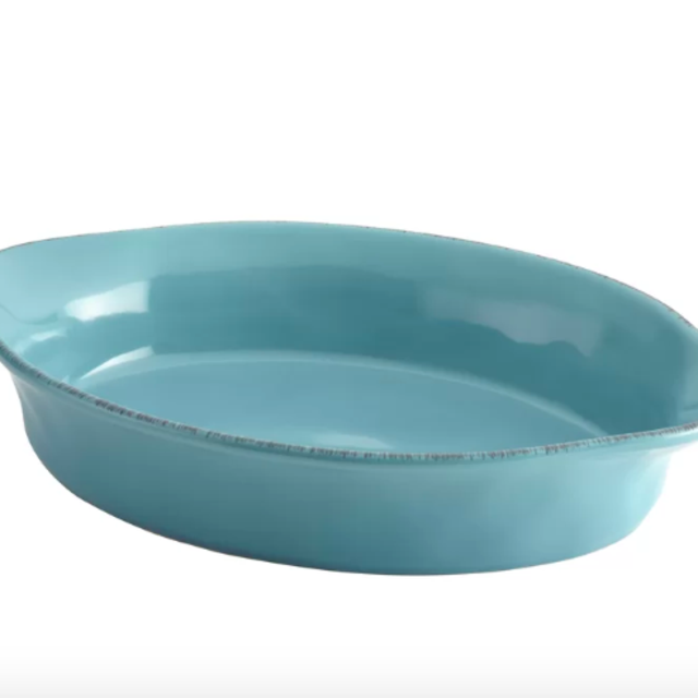 Rachael Ray Cucina 64 Oz. Stoneware Oval Casserole