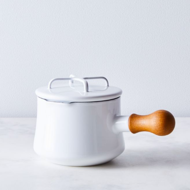 Dansk 1 Quart Butter-warmer with Lid, White