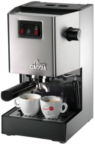 Gaggia 14101 Classic Espresso Machine, Brushed Stainless Steel