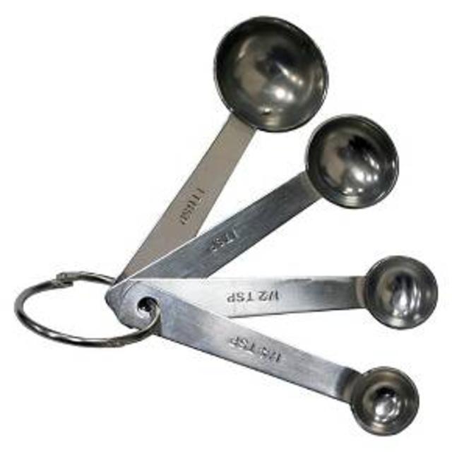 Stainless Steel Mixing Measuring Spoon Set - Threshold™