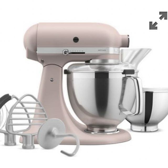 Feather Pink Artisan Series Kitchenaid Stand Mixer