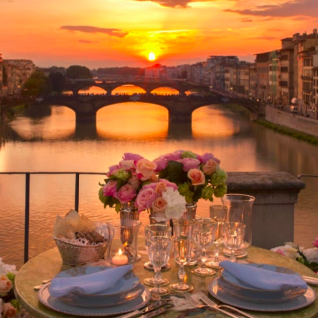 Italy Honeymoon: Dinner in Florence