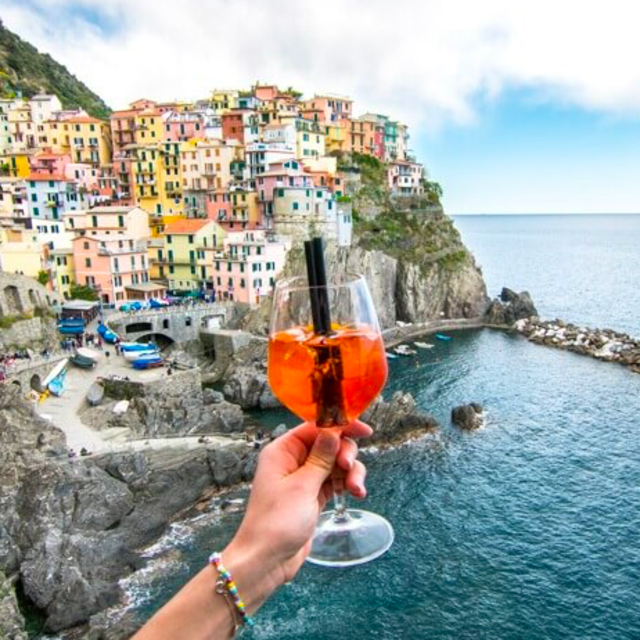 Italy Honeymoon: Dinner in Cinque Terre