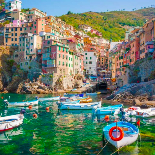 Italy Honeymoon: Cinque Terre Boat Tour