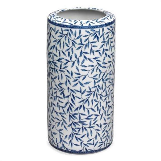 BLUE & WHITE VINE UMBRELLA STAND
