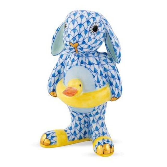 Herend Beach Bunny - Blue