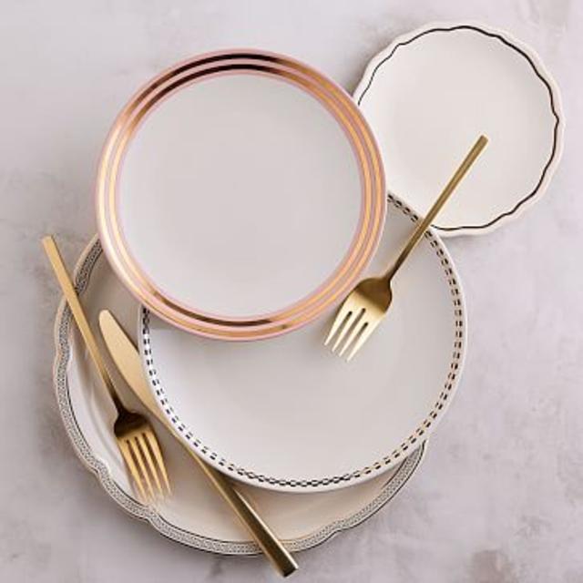 Fishs Eddy Gilded Dinnerware