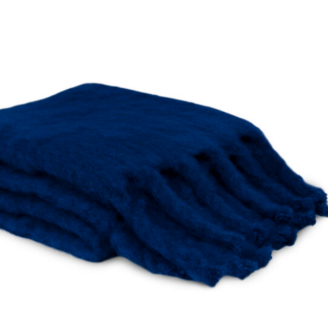Mohair Blanket in Marin