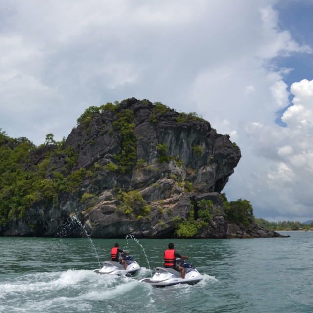 Jet Skiing in Cham Islands, Vietnam