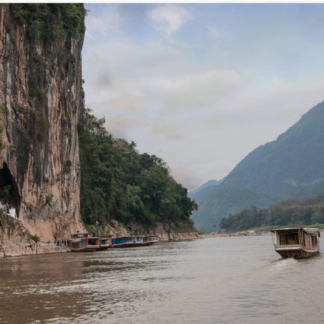 Tour of Pak Ou Caves on the Mekong River in Laos