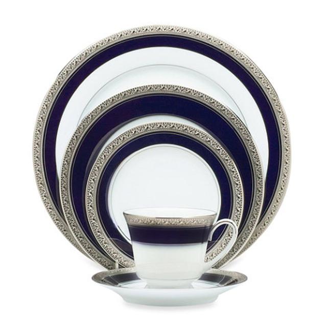 Noritake® Crestwood Cobalt Platinum 5-Piece Place Setting