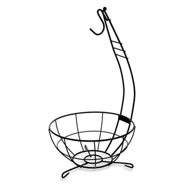 Fruit Bowl Banana Hanger in Black