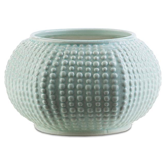 Surya Dyne Ceramic Table Vase in Grey