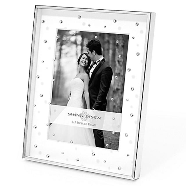 Swing Design™ Celia 5-Inch x 7-Inch Frame in Silver