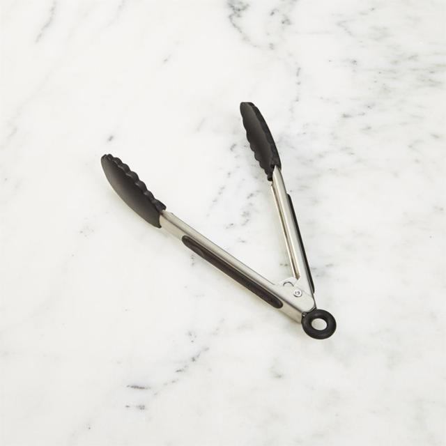 Tovolo ® Black Tip Mini Silicone Tongs