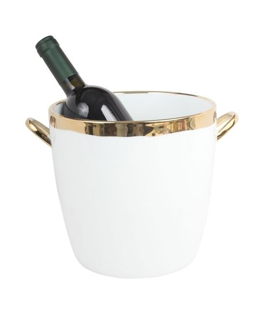 Gold Glazed Ice Bucket