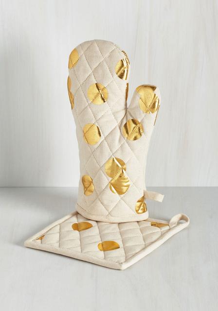 Pizzazz Good as Gold Pot Holder Set