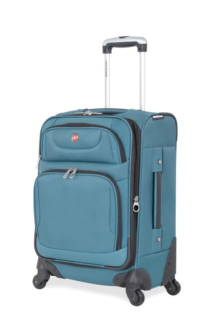 SWISSGEAR 7297 20" Carry-On Spinner - Teal Luggage