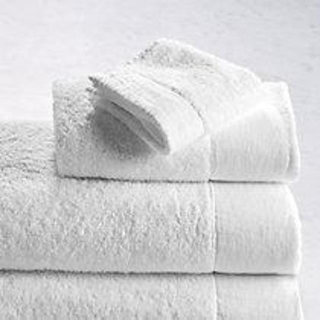 Linen-Bordered 650-Gram Washcloth