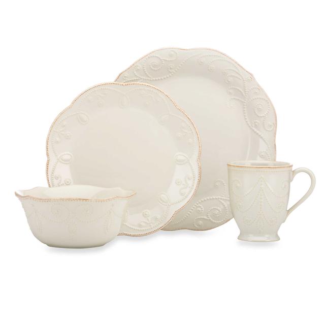 Lenox® French Perle™ 4-Piece Place Setting in White