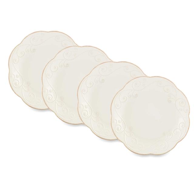 Lenox® French Perle™ Dessert Plates in White (Set of 4)