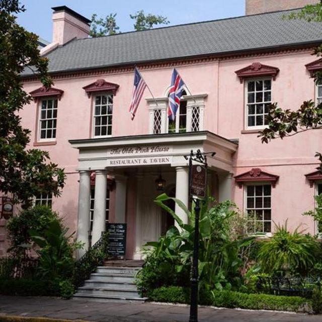 Date at the Olde Pink House Restaurant