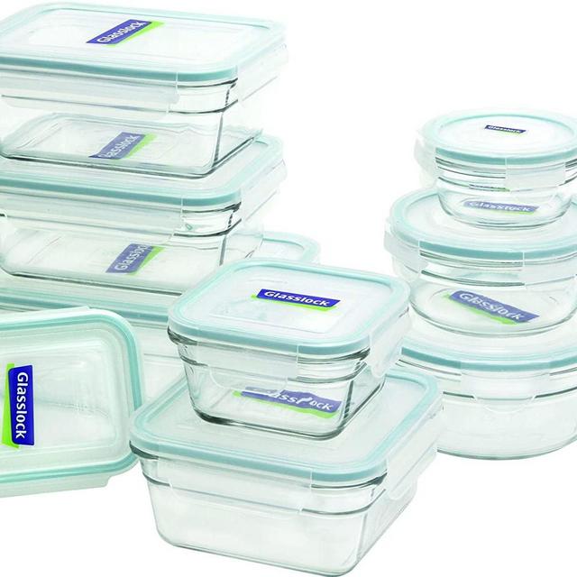 Glasslock 18-Piece Assorted Oven Safe Container Set