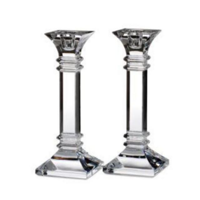 Marquis by Waterford Treviso Pair Candlestick, 10"